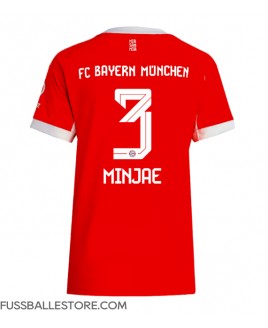 Günstige Bayern Munich Kim Min-jae #3 Heimtrikot Damen 2025-26 Kurzarm